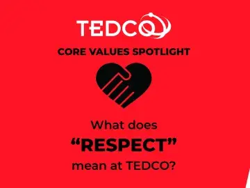 TEDCO's Core Values: Respect