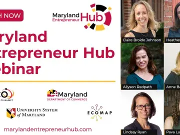 Maryland Entrepreneur Hub Webinar