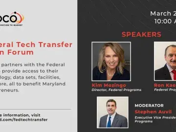TEDCO's Federal Technology Transfer Open Forum