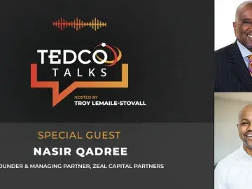 TEDCO Talks: Troy LeMaile-Stovall with Nasir Qadree, Zeal Capital Partners