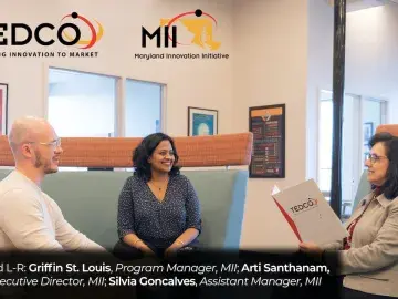 the mii team, griffin st louis, dr arti santhanam, and silvia goncalves